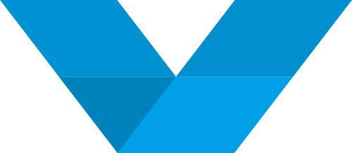 藍色字母V矢量logo圖標 logo png