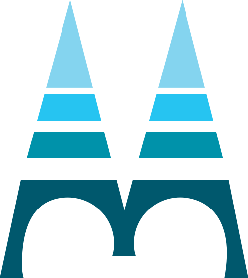 藍色字母M矢量logo logo png