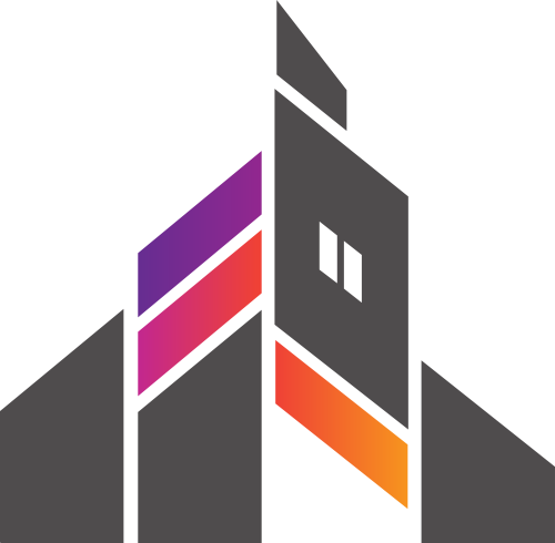 黑色建筑矢量logo圖標(biāo) logo png