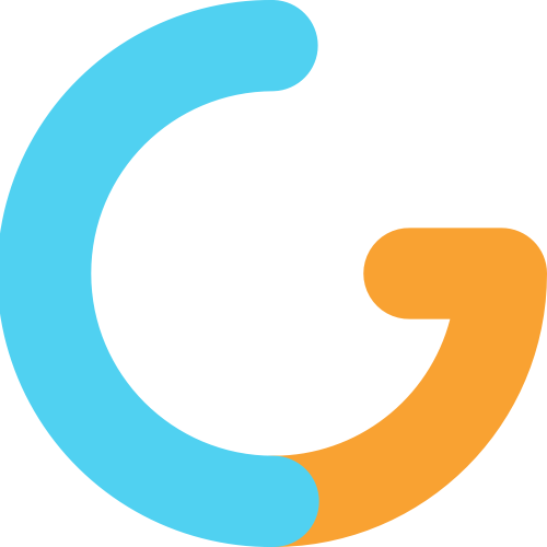 字母G雙色矢量logo圖標(biāo) logo png