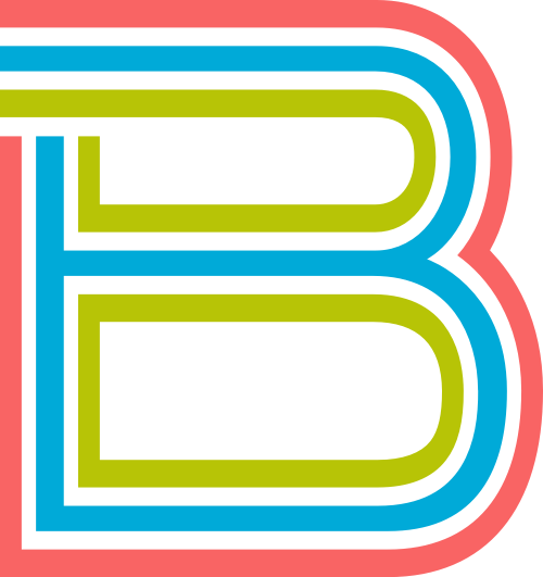字母B三色logo設(shè)計(jì)素材 logo png