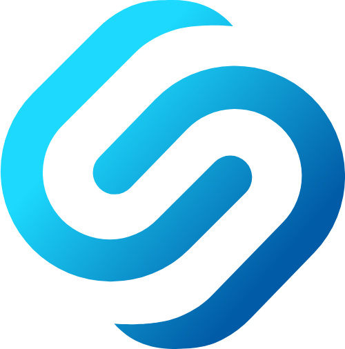 藍色漸變s字母創(chuàng)意logo logo png