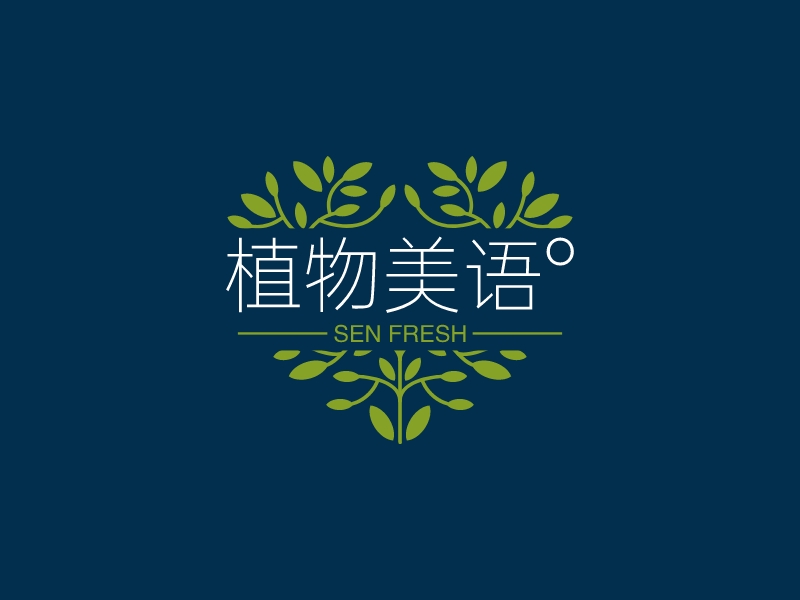 植物美語°LOGO設計