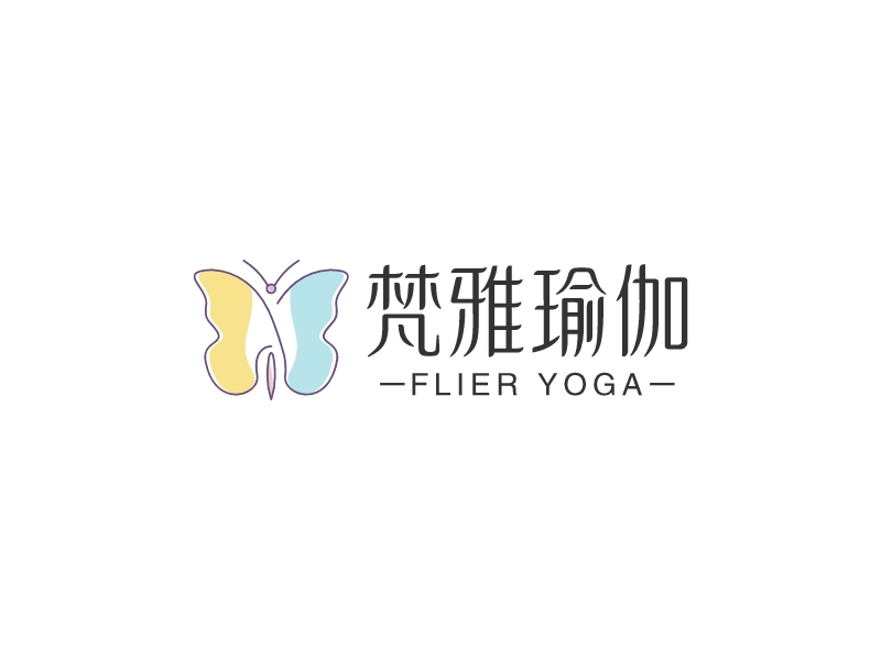 梵雅瑜伽LOGO設計